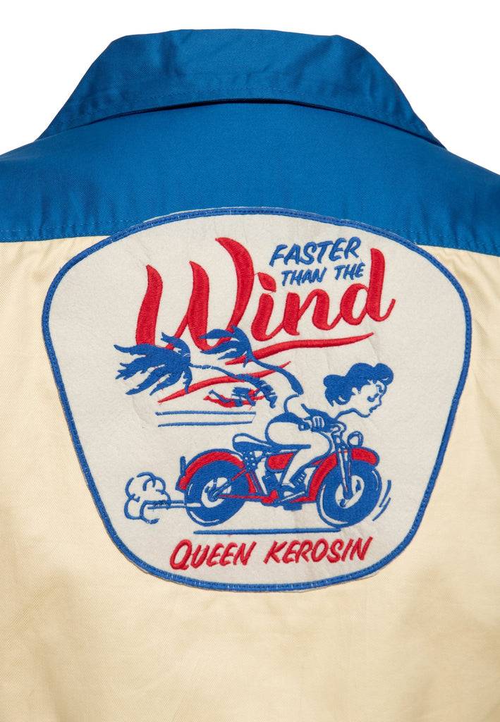 Queen Kerosin Workwear Jacke «Faster Then The Wind»