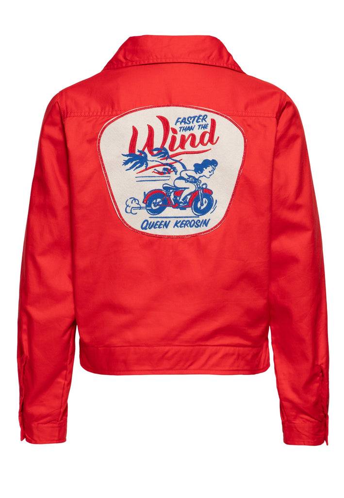 Queen Kerosin Workwear Jacke «Faster Then The Wind»