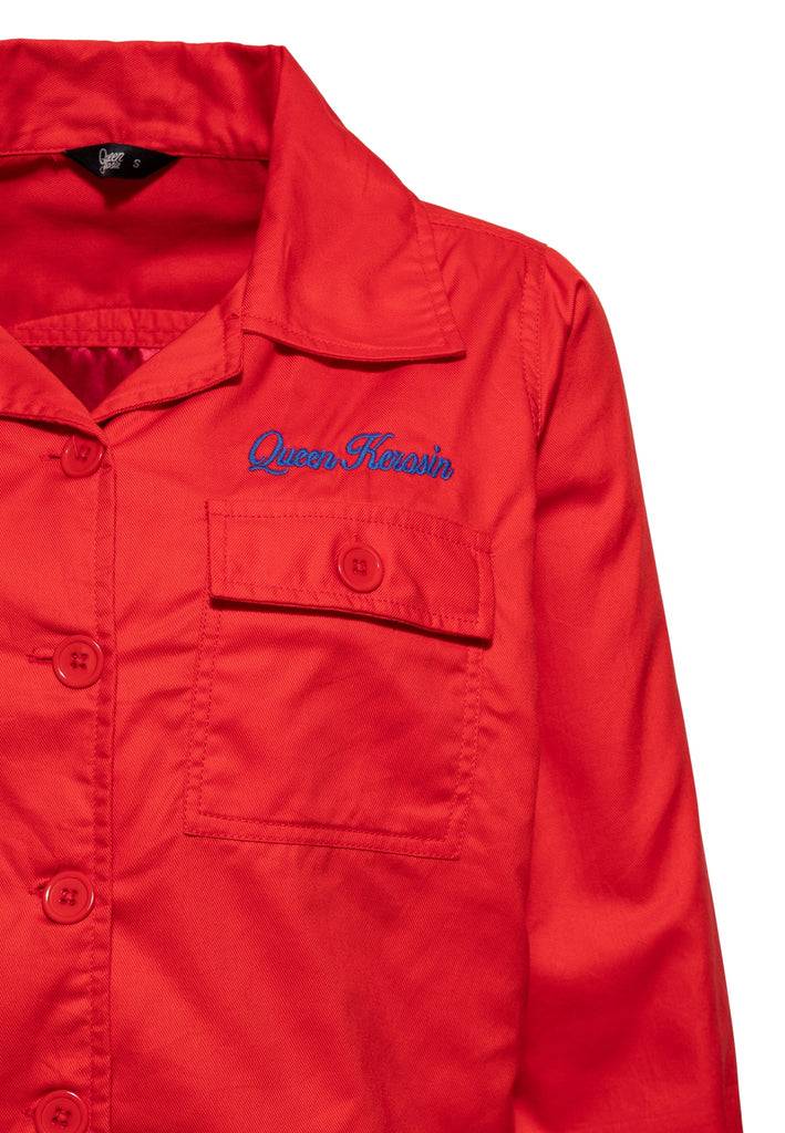 Queen Kerosin Workwear Jacke «Faster Then The Wind»