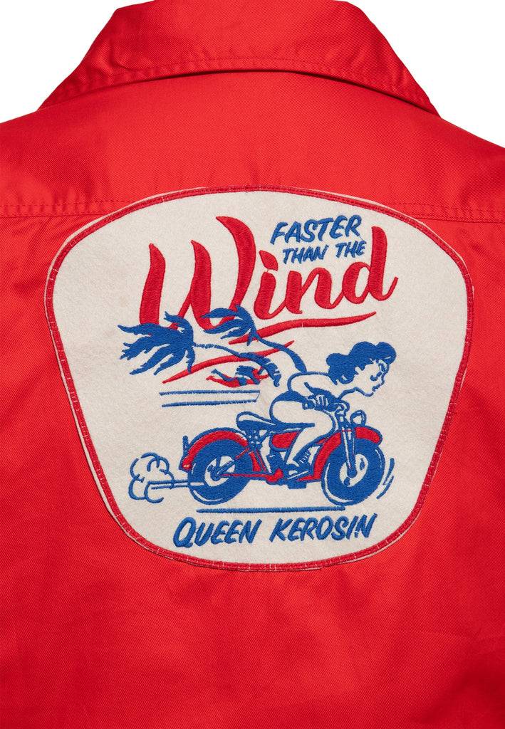 Queen Kerosin Workwear Jacke «Faster Then The Wind»