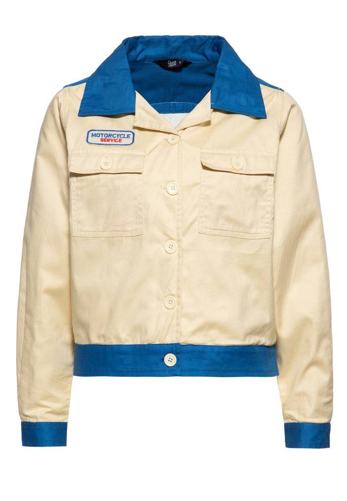 Queen Kerosin Workwear Jacke «Faster Then The Wind»