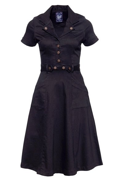 Queen Kerosin Workwear Swingkleid