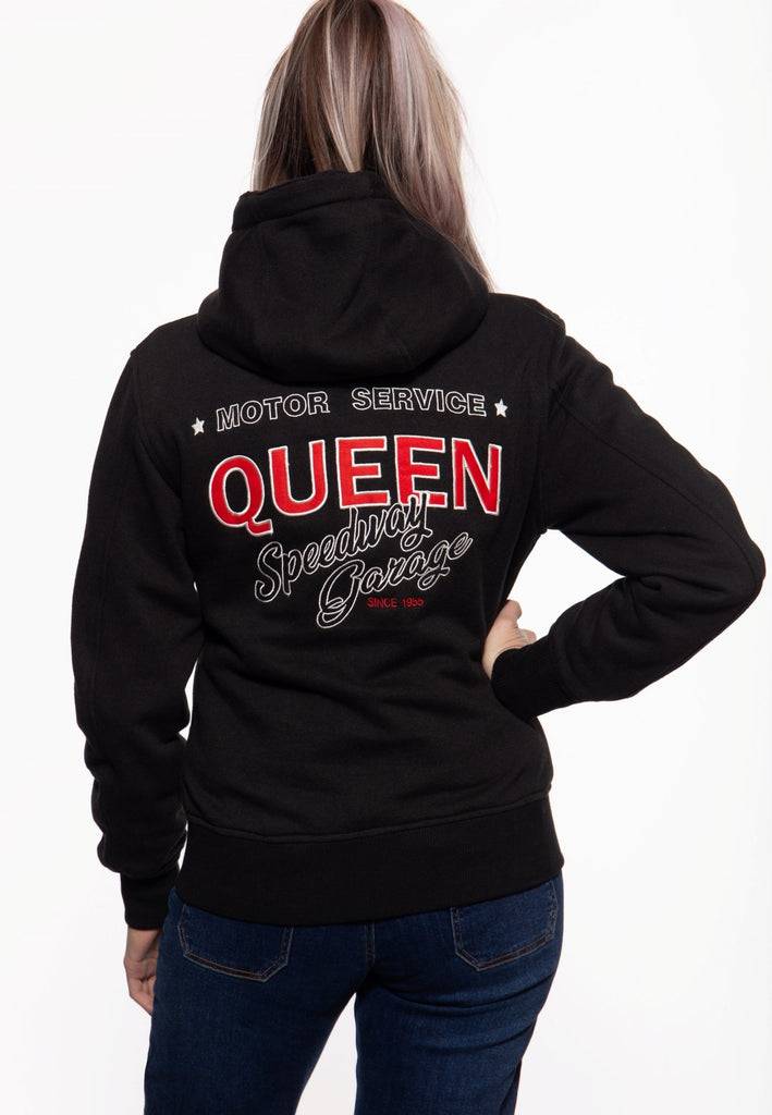 Queen Kerosin Sweatjacke mit Kapuze «Speedway Garage»