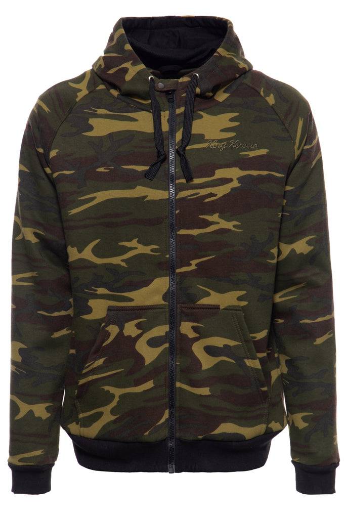 Queen Kerosin Sweatjacke mit separatem Softshell-Innenfutter «Kerosin Overload»