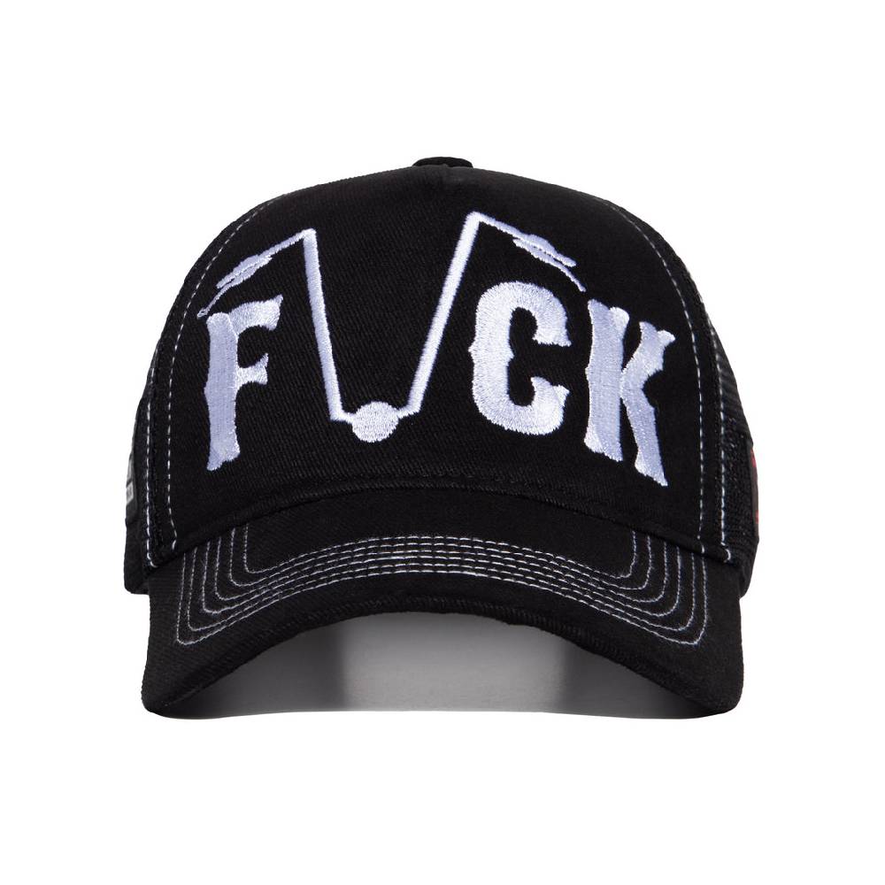 Queen Kerosin Trucker Cap «Fuck» Lucki Maurer Edition