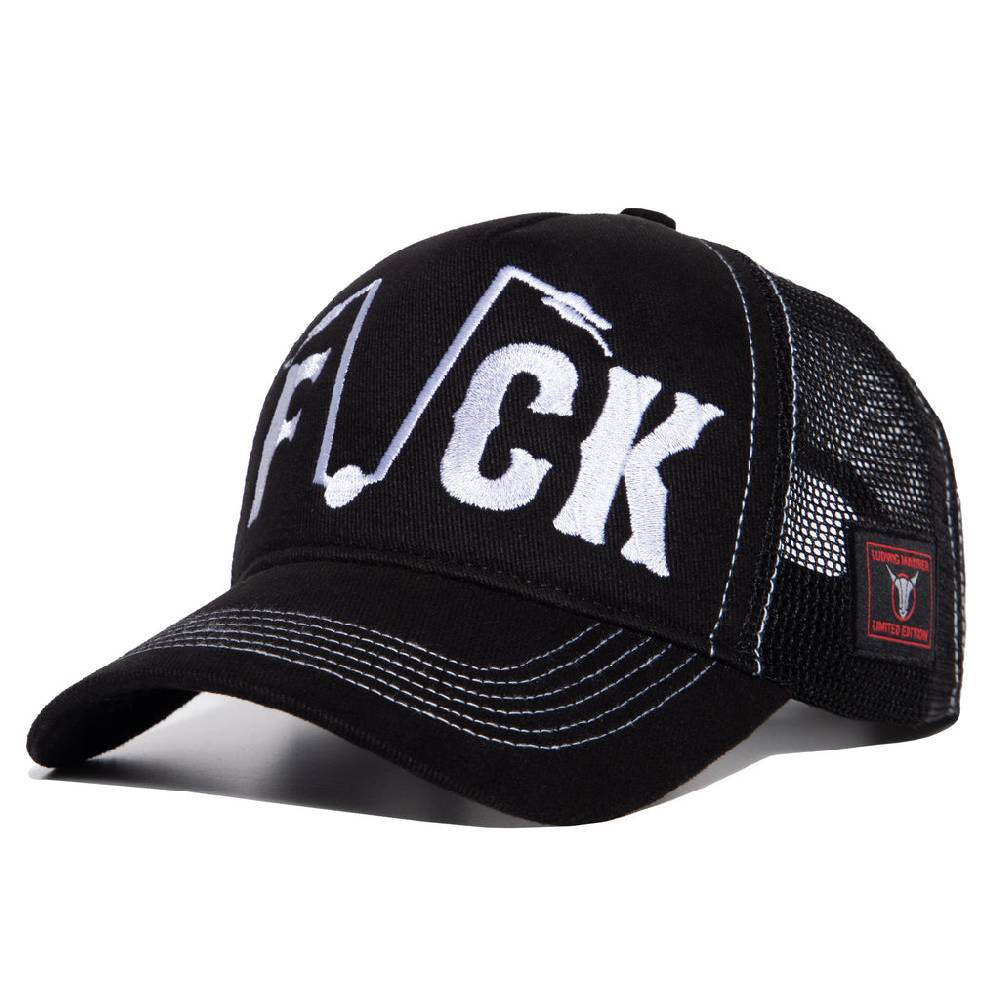 Queen Kerosin Trucker Cap «Fuck» Lucki Maurer Edition
