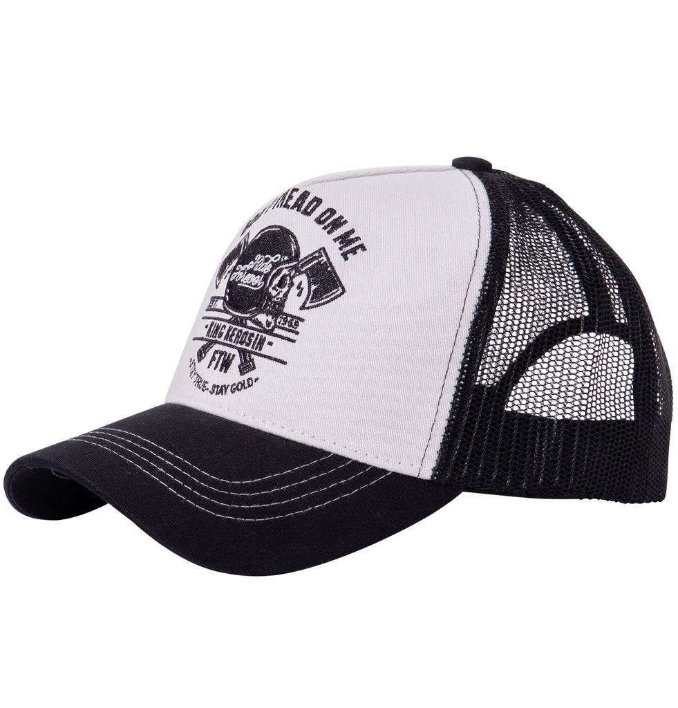 Queen Kerosin Trucker Cap Mit Front-Stickerei «Don't Tread On Me»