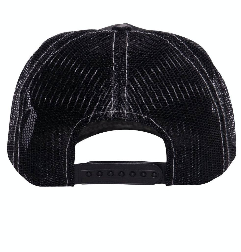 Queen Kerosin Trucker Cap Mit Stickerei In Der Front Und Enzymwash «Speedshop SoCal»