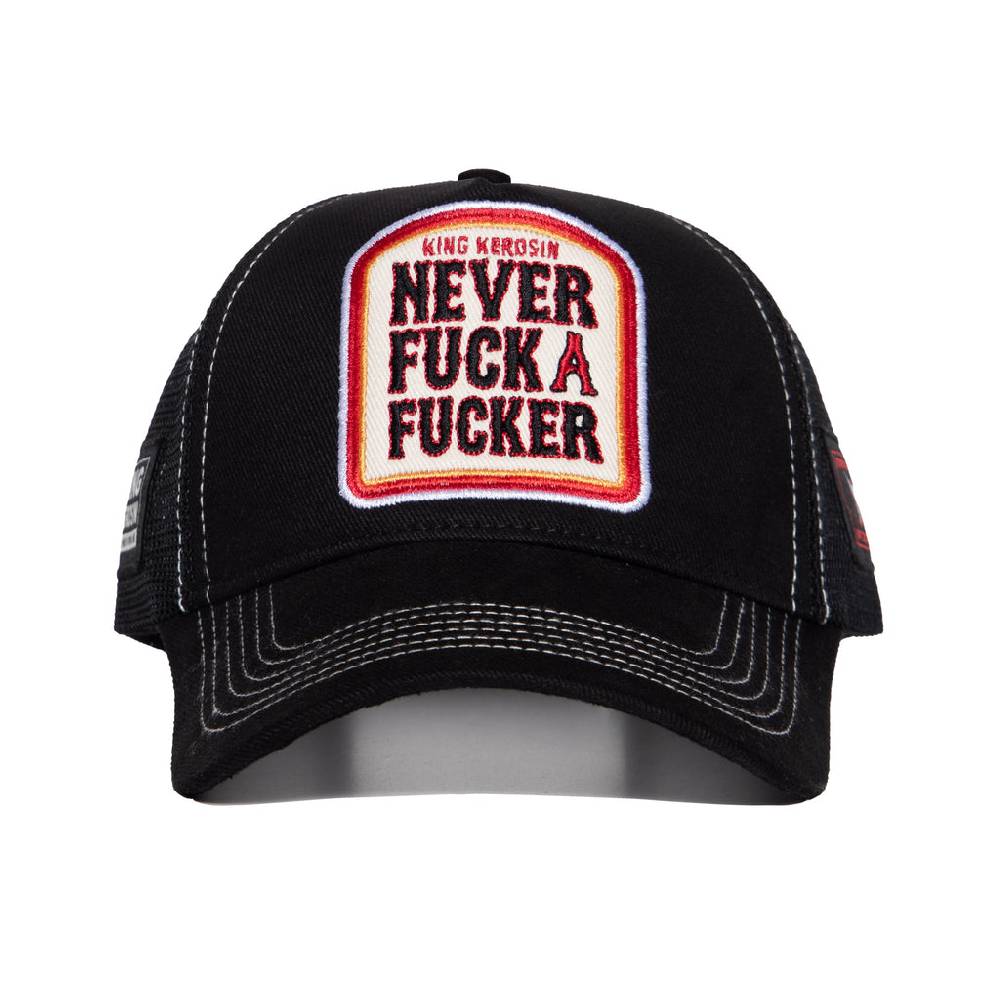 Queen Kerosin Trucker Cap «Never Fuck A Fucker» Lucki Maurer Edition