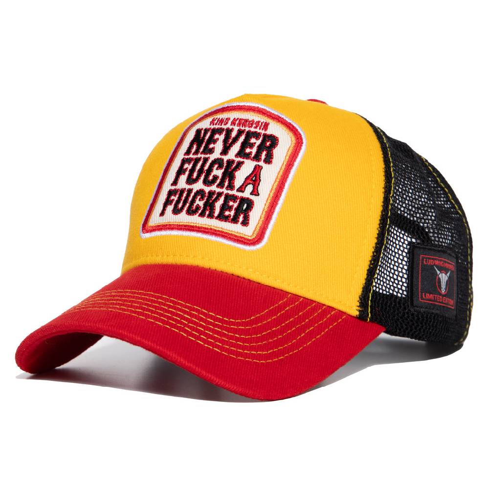 Queen Kerosin Trucker Cap «Never Fuck A Fucker» Lucki Maurer Edition