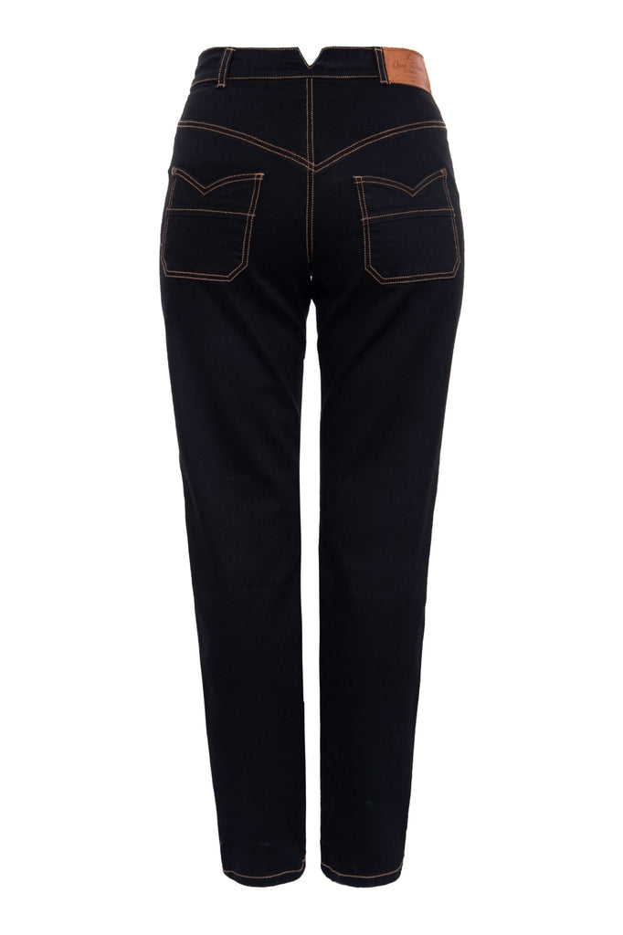 Queen Kerosin Vintage High Waist Jeans Mit Geradem Bein «Melly»