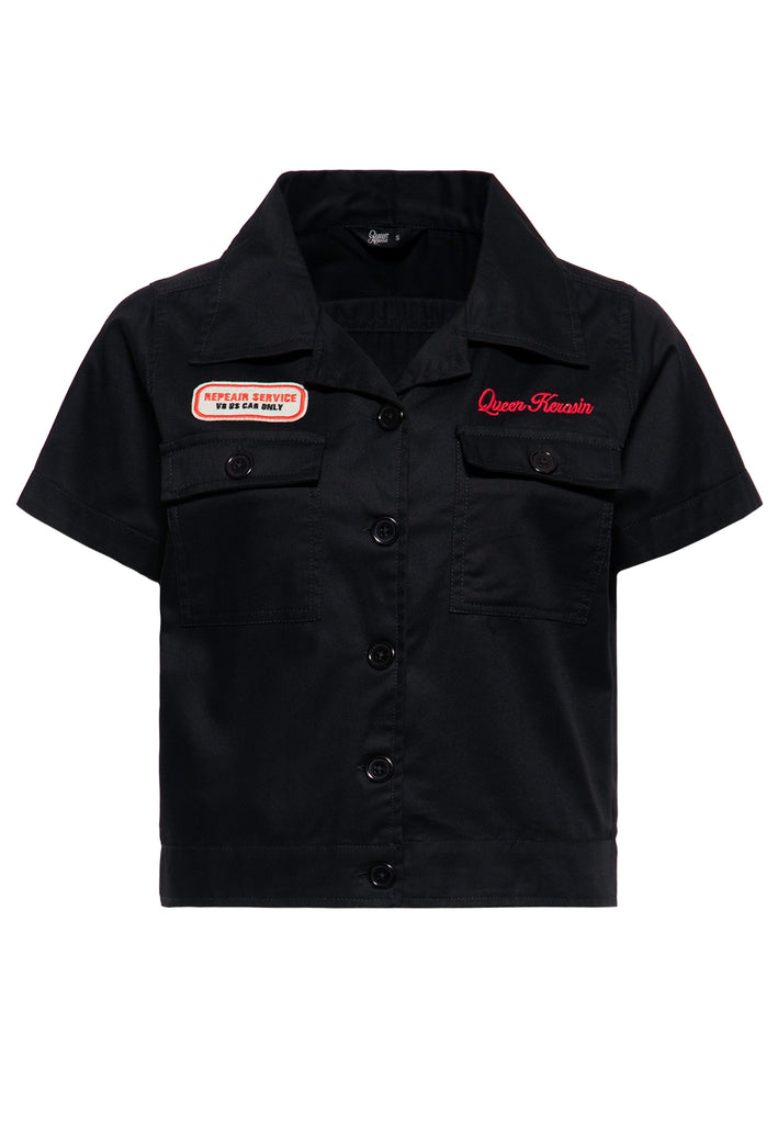 Queen Kerosin Workwear Hemdbluse «Redondo Beach Speed Queens»
