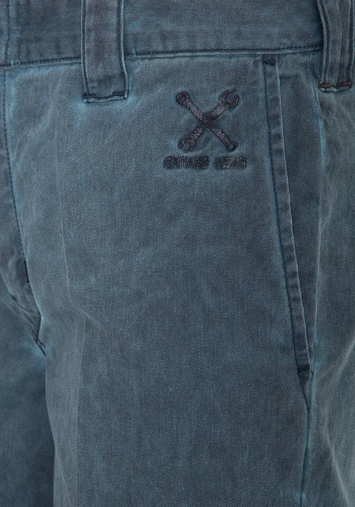 Queen Kerosin Workwear Shorts In Oil-Washed Optik «Garage Wear»