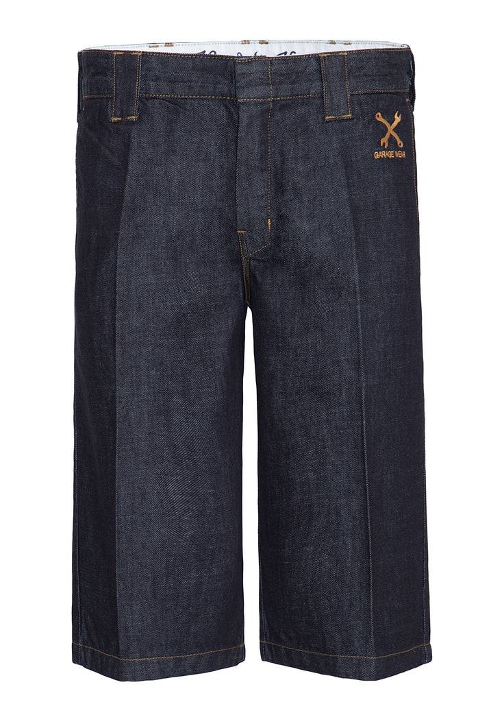 Queen Kerosin Workwear Shorts In Oil-Washed Optik «Garage Wear»