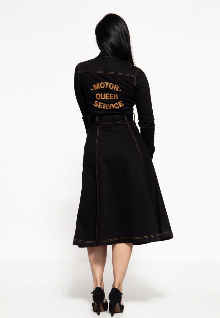 Queen Kerosin Workwear Swing-Dress «Motor Queen Service»