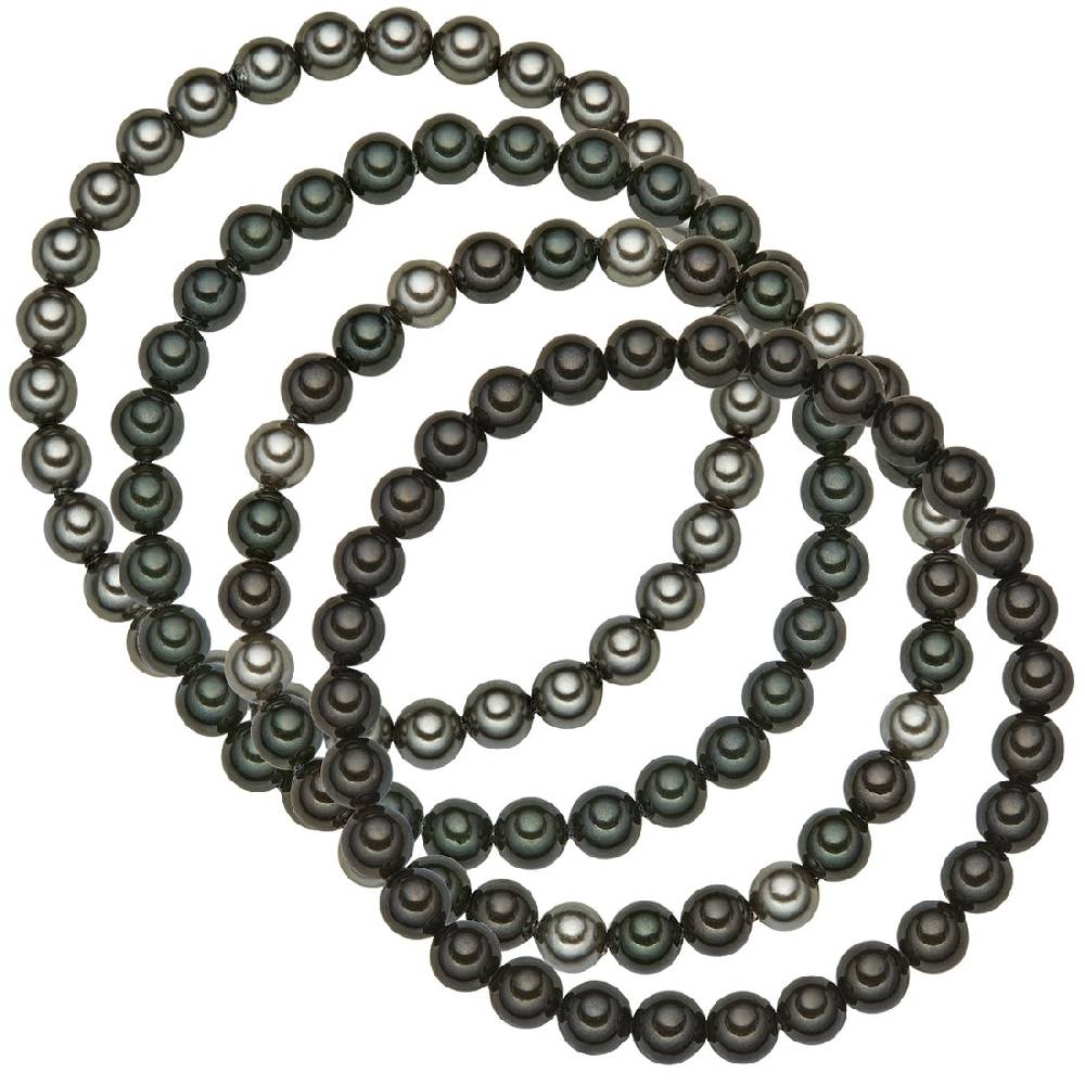 Rafaela Donata 4er Set Armbänder Muschelkernperle multicolor