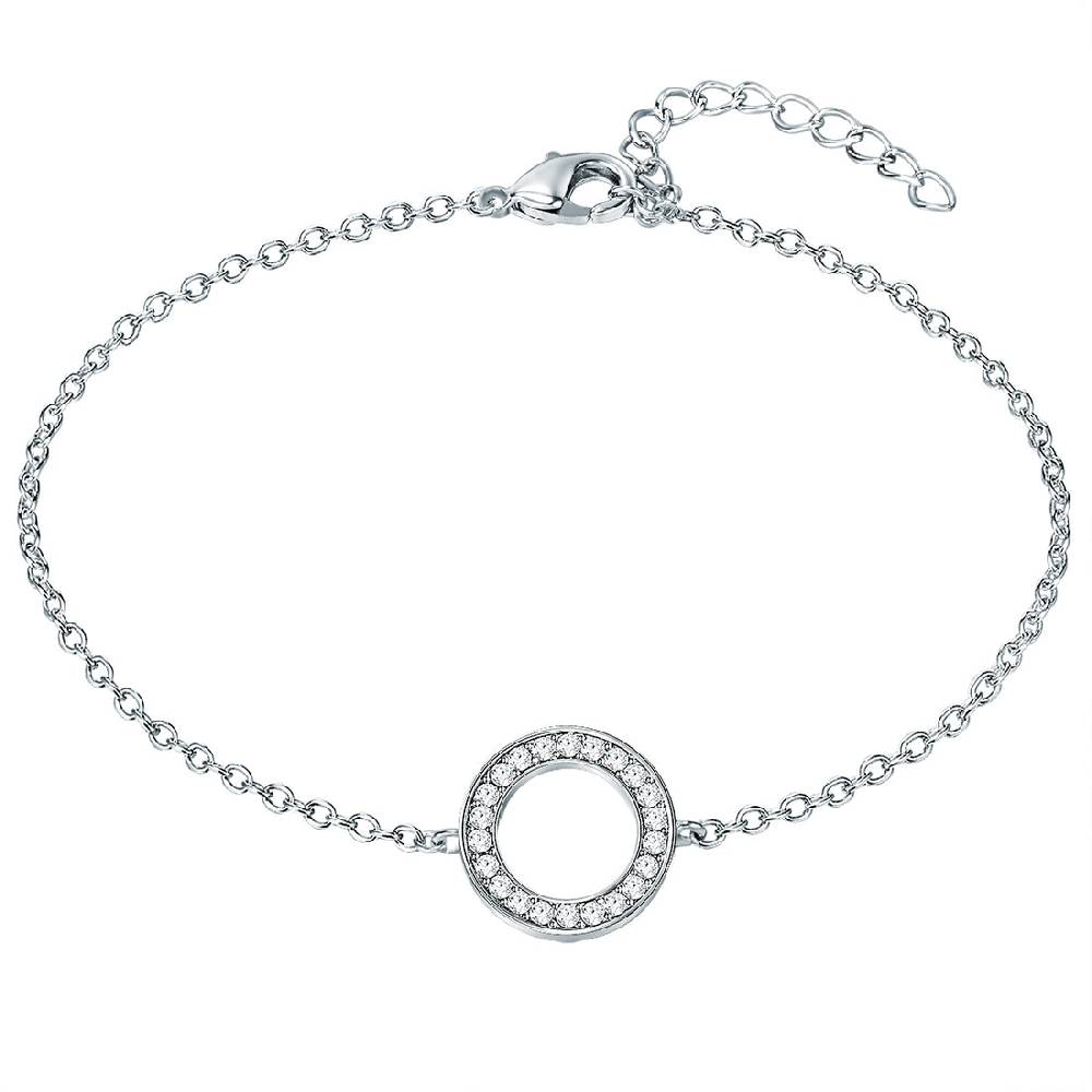 Rafaela Donata Armband Sterling Silber verziert mit Kristallen von Swarovski® weiß