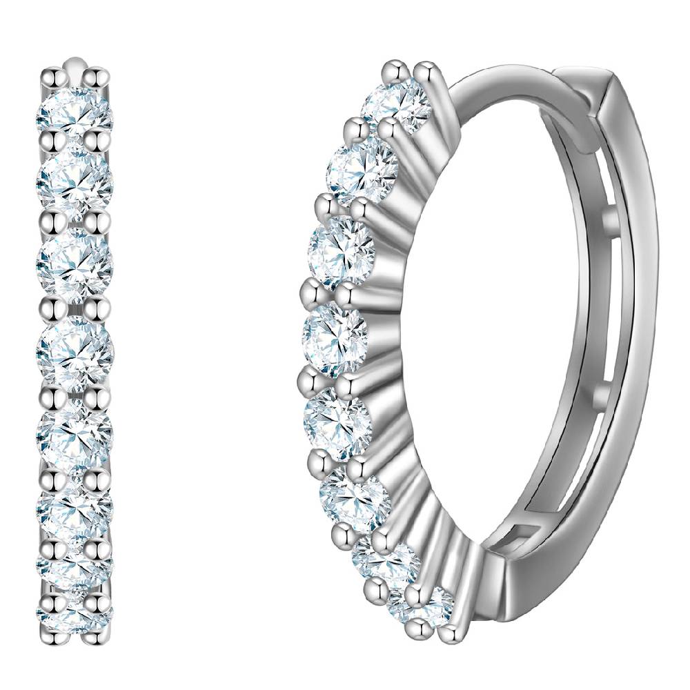 Rafaela Donata Creolen Sterling Silber Zirkonia weiß Rafaela Donata Creolen Sterling Silber Zirkonia weiß