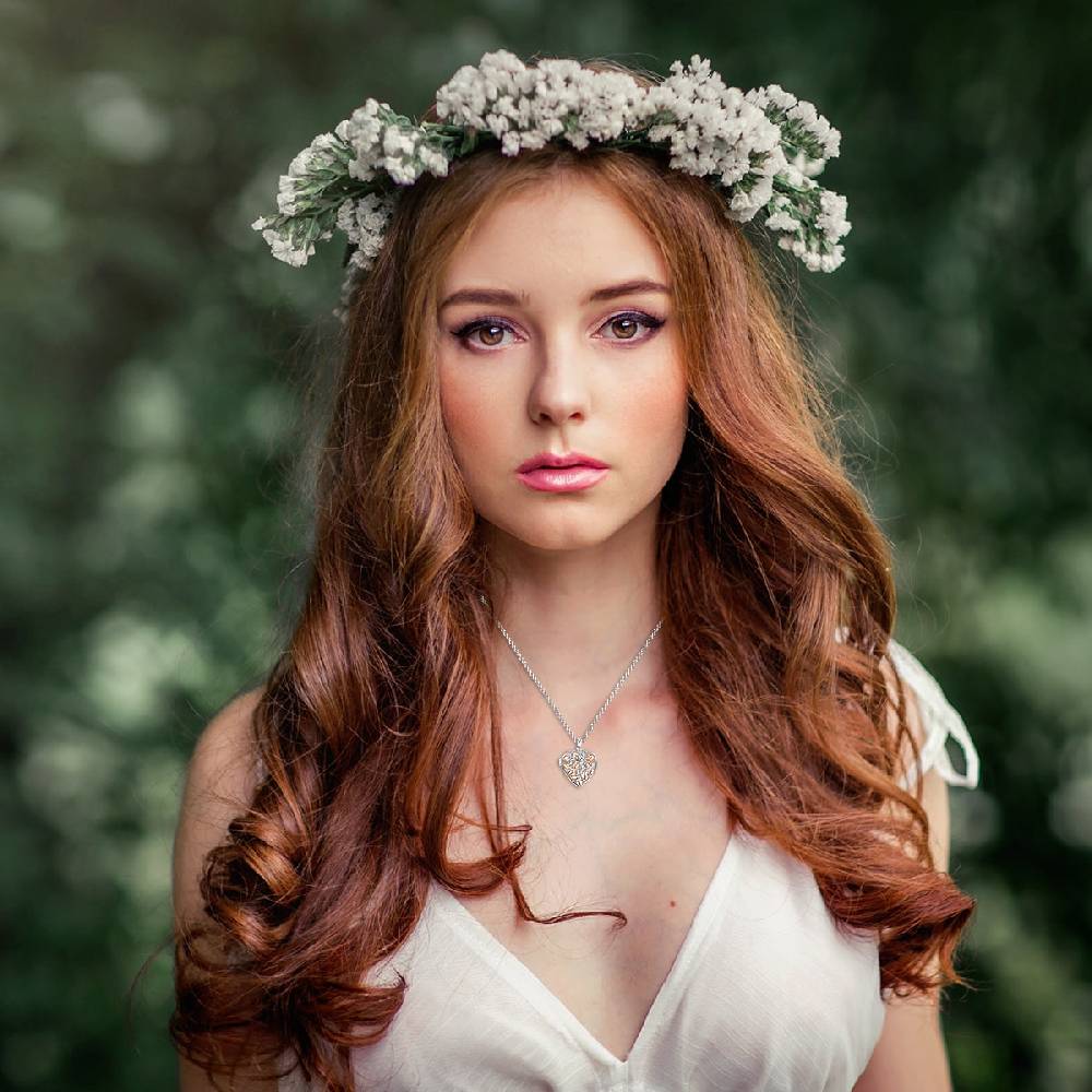 Rafaela Donata Kette Mit Anhänger Sterling Silber Bi-Color