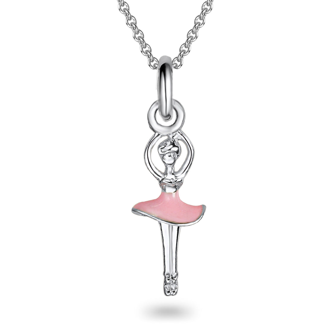 Rafaela Donata Kette mit Anhänger Sterling Silber Emaille rosa Rafaela Donata Kette mit Anhänger Sterling Silber Emaille rosa