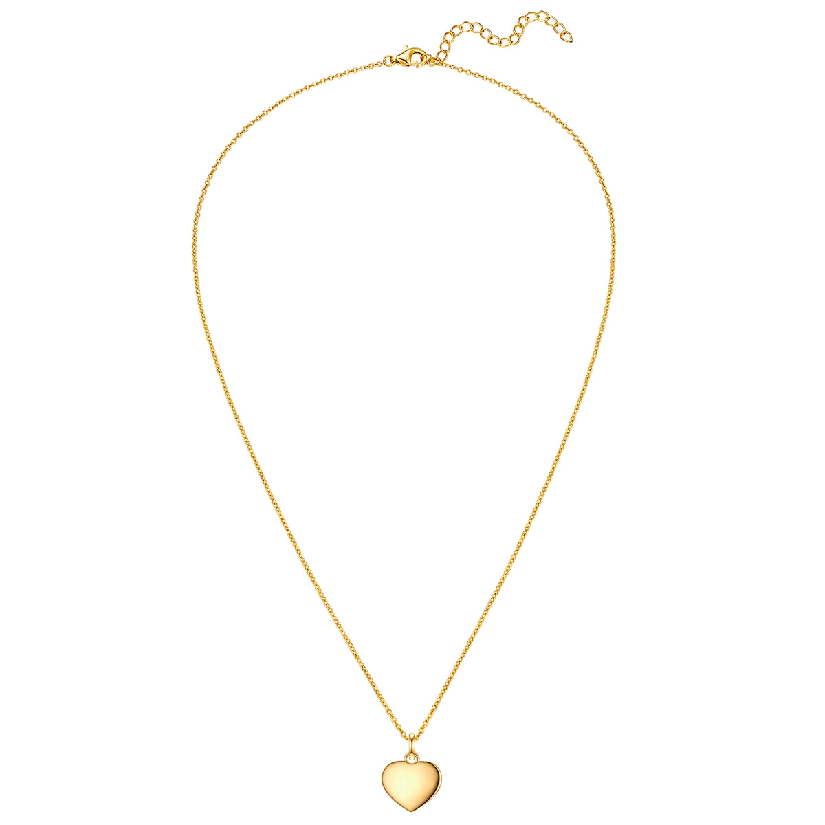 Rafaela Donata Kette Mit Anhänger Sterling Silber Gelbgold