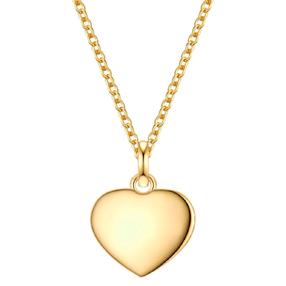 Rafaela Donata Kette mit Anhänger Sterling Silber gelbgold