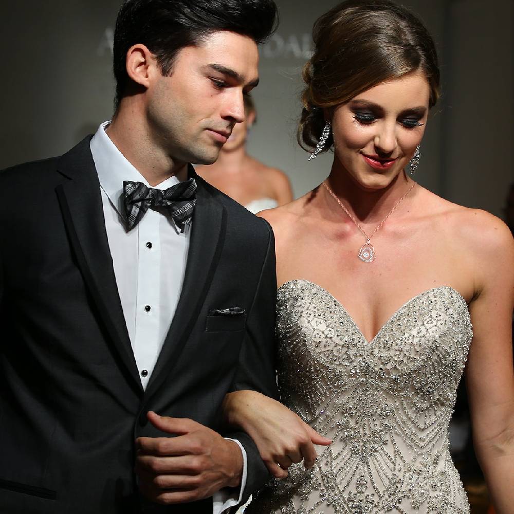 Rafaela Donata Kette Mit Anhänger Sterling Silber Roségold Zirkonia Weiß