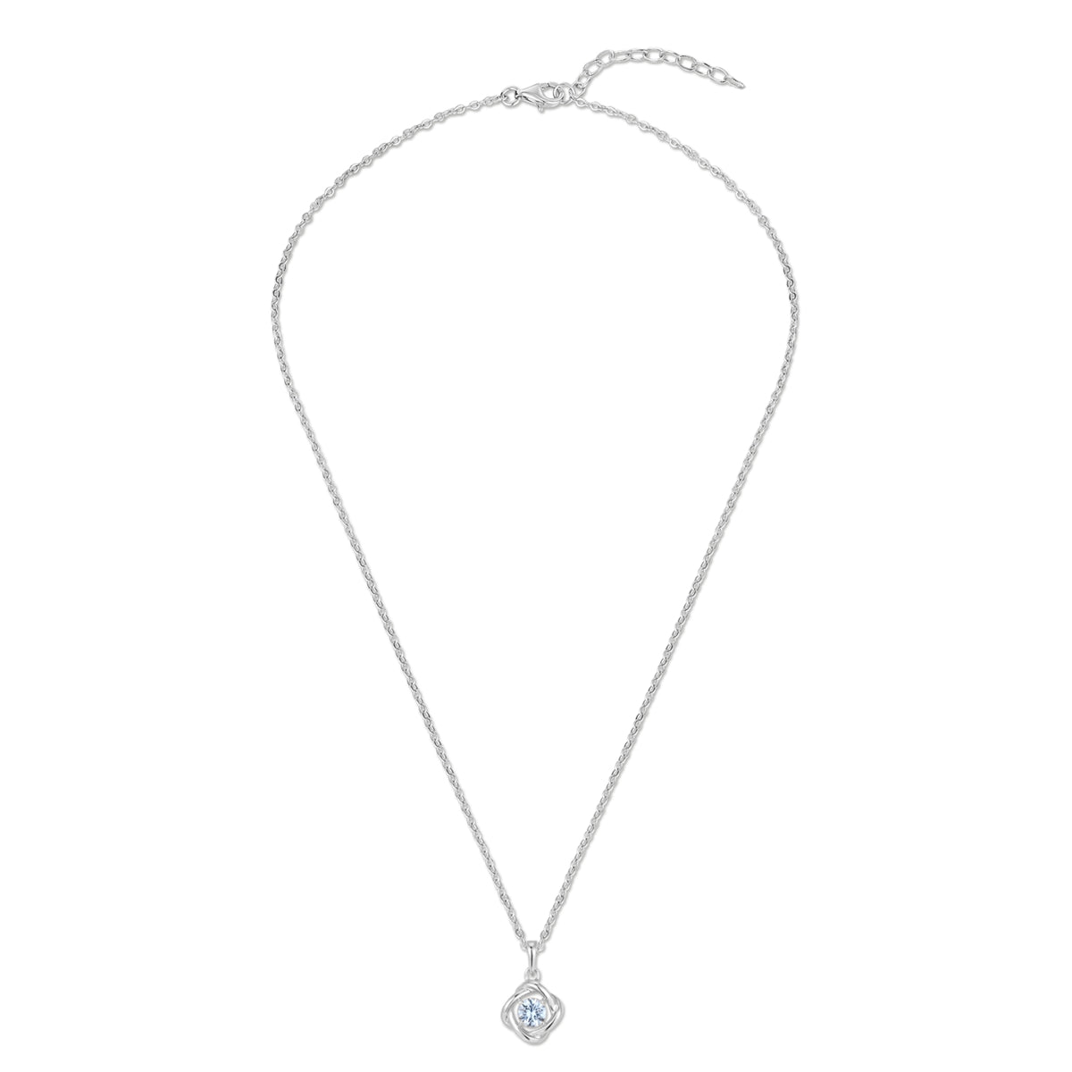 Rafaela Donata Kette Mit Anhänger Sterling Silber Spinell (synth.) Blau