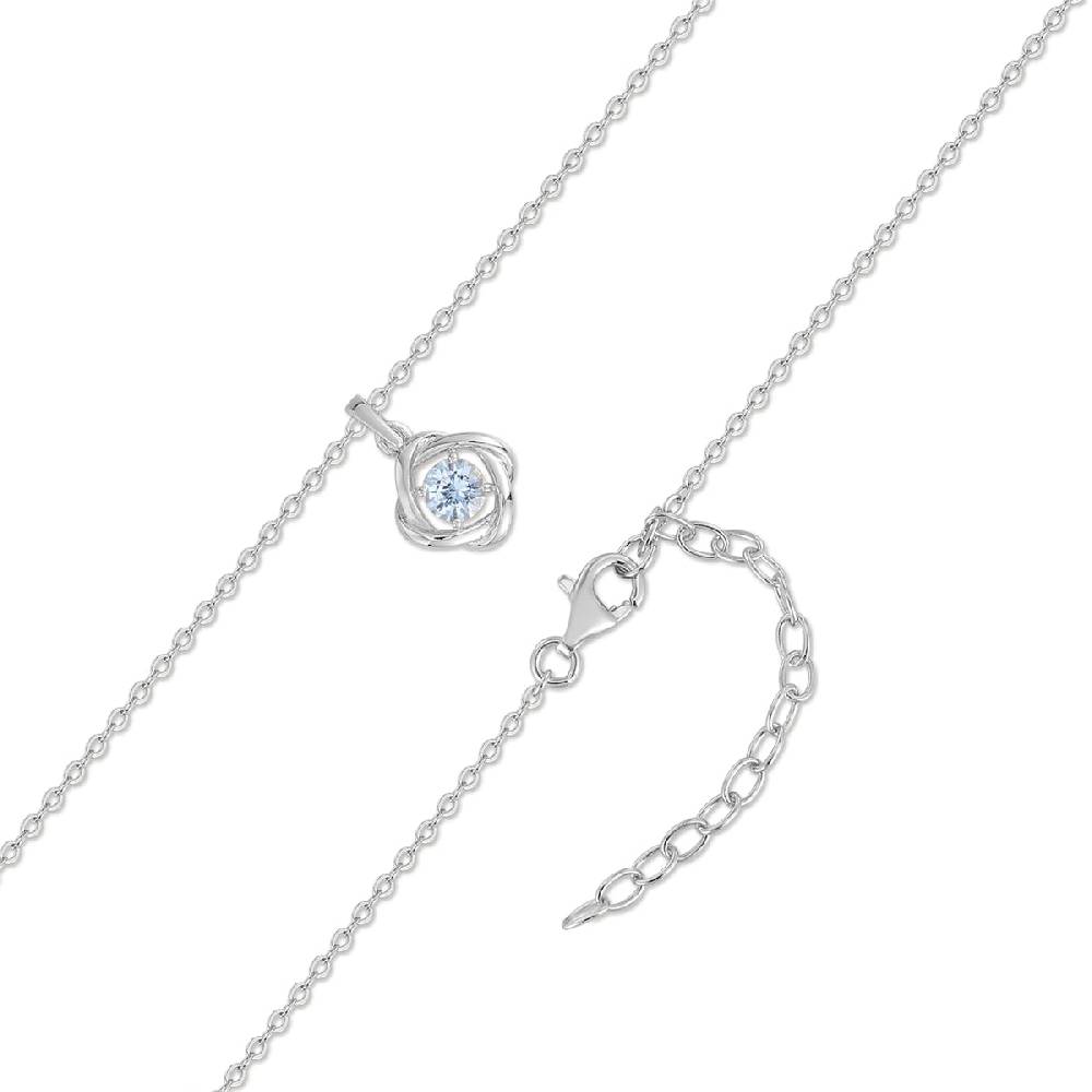 Rafaela Donata Kette Mit Anhänger Sterling Silber Spinell (synth.) Blau