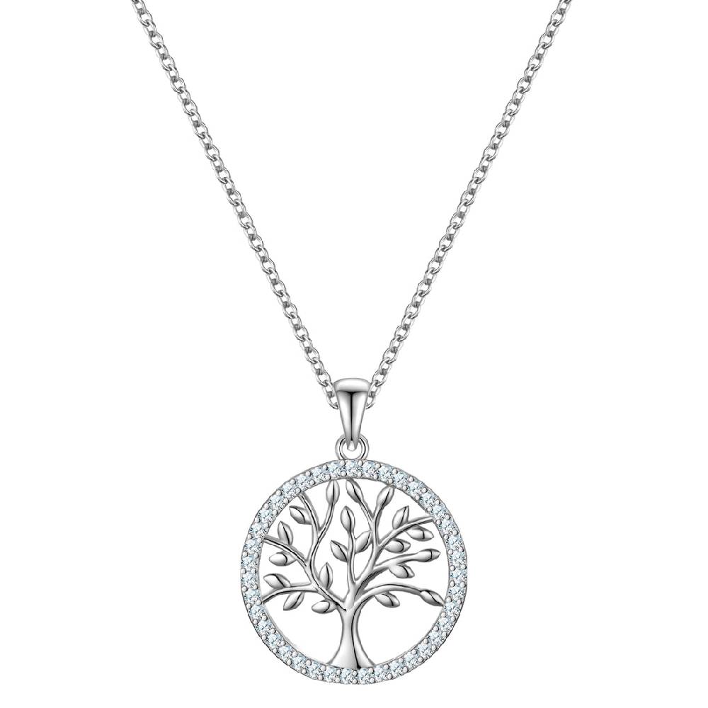 Rafaela Donata Kette mit Anhänger Sterling Silber Zirkonia weiß