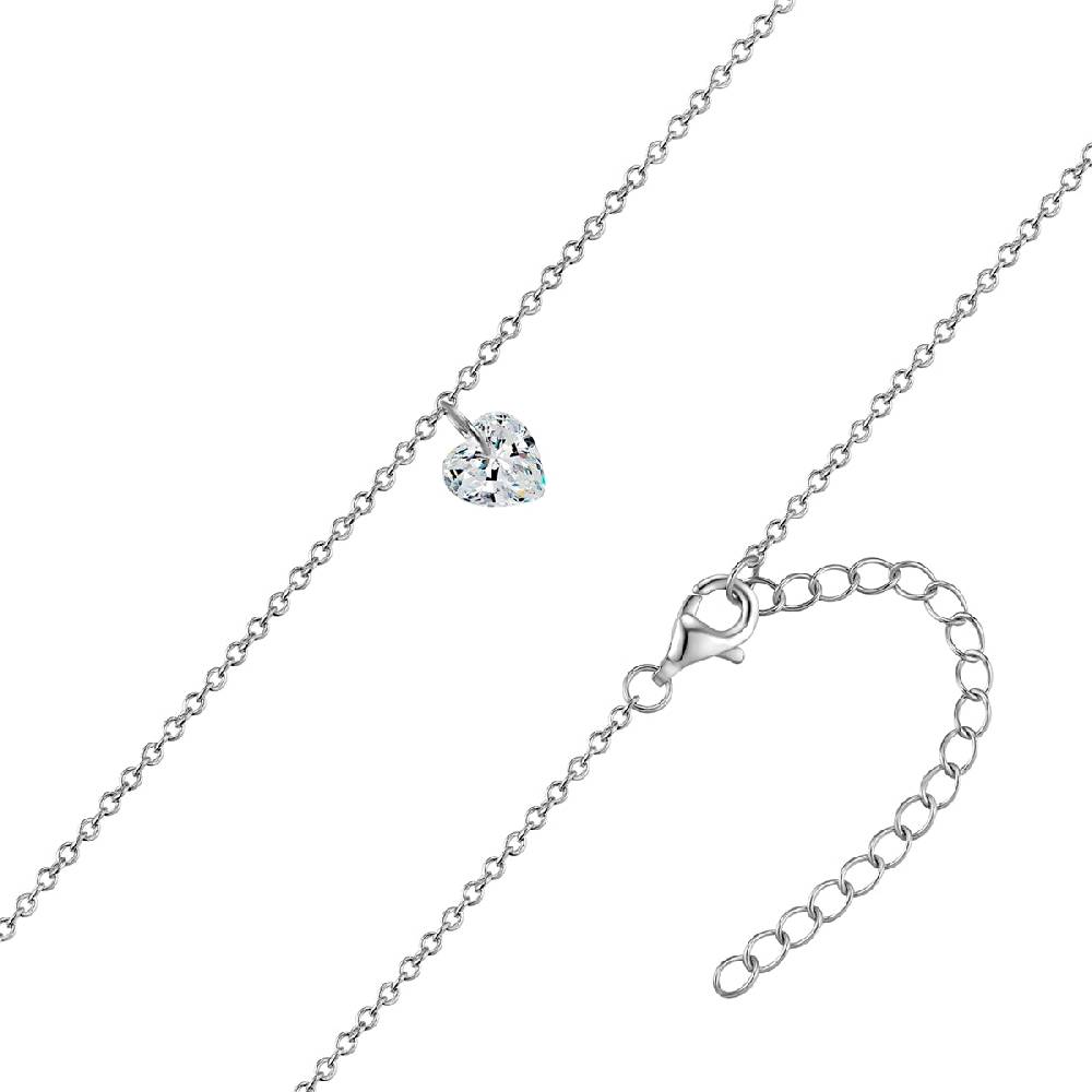 Rafaela Donata Kette Mit Anhänger Sterling Silber Zirkonia Weiß