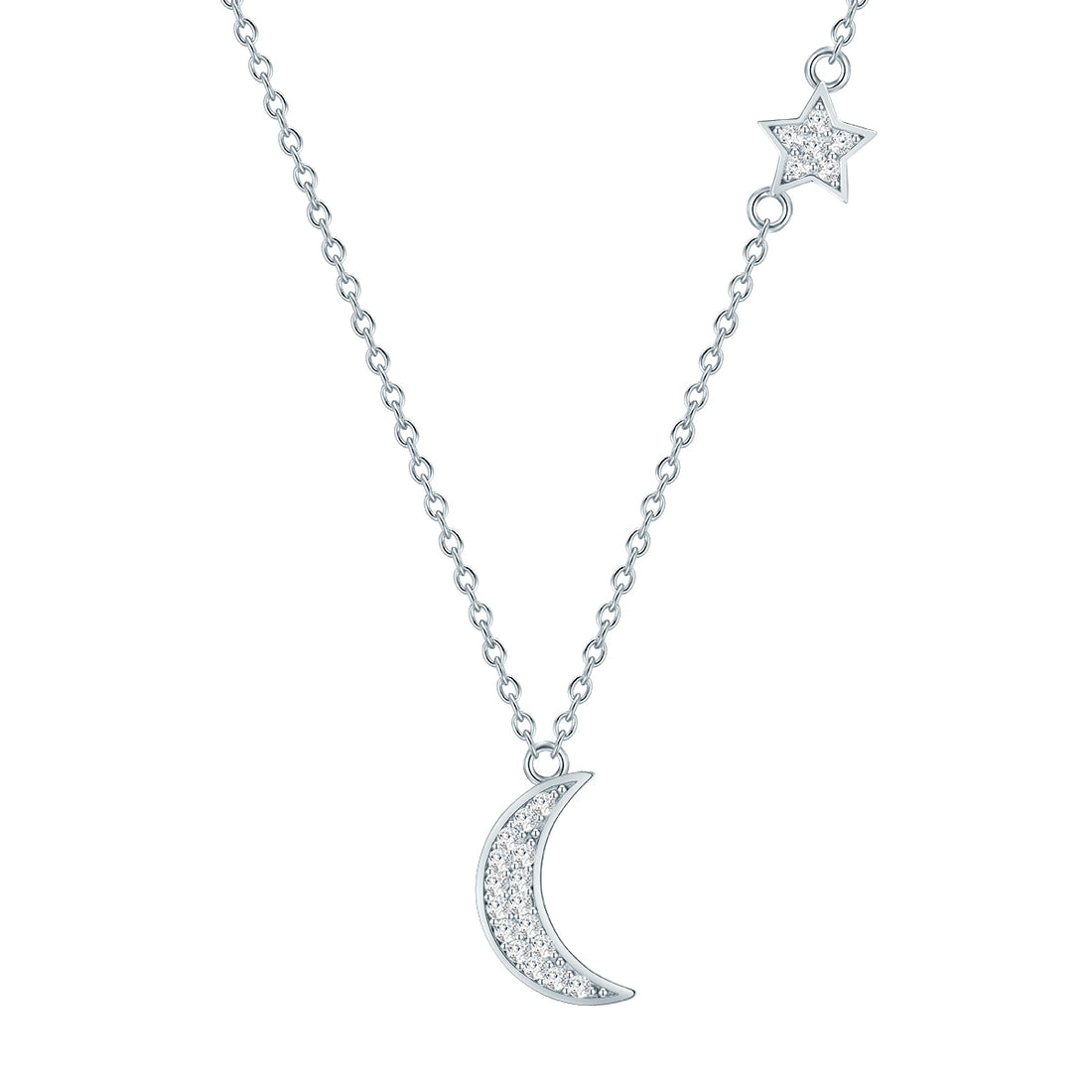 Rafaela Donata Kette mit Anhänger Sterling Silber Zirkonia weiß