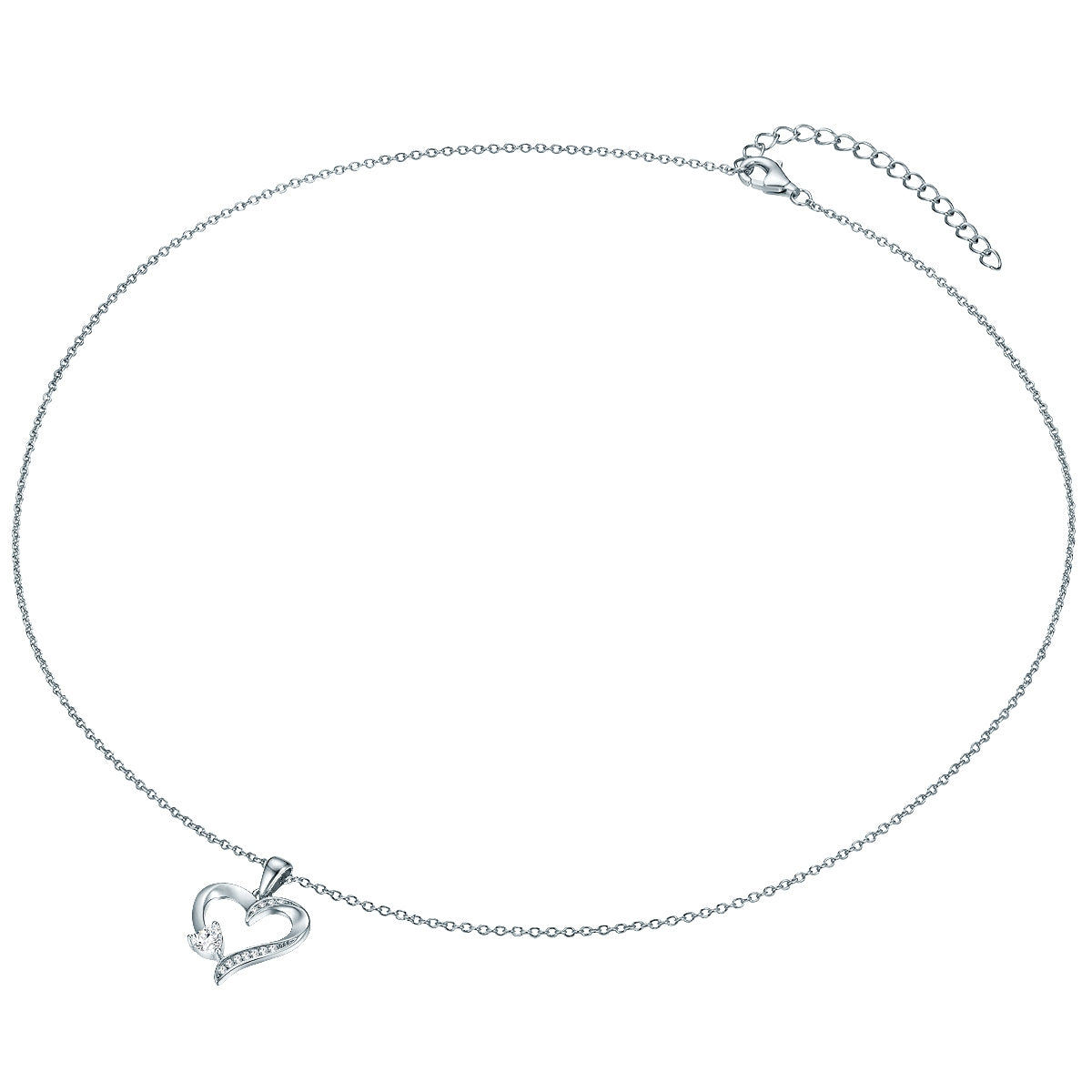 Rafaela Donata Kette Mit Anhänger Sterling Silber Zirkonia Weiß