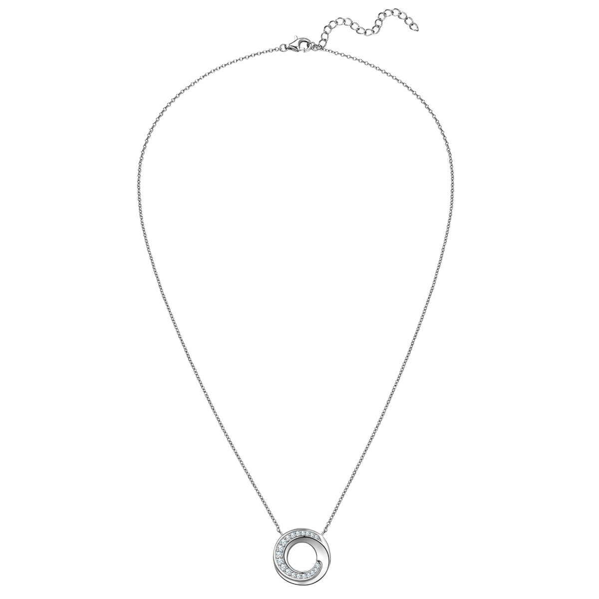 Rafaela Donata Kette Mit Anhänger Sterling Silber Zirkonia Weiß