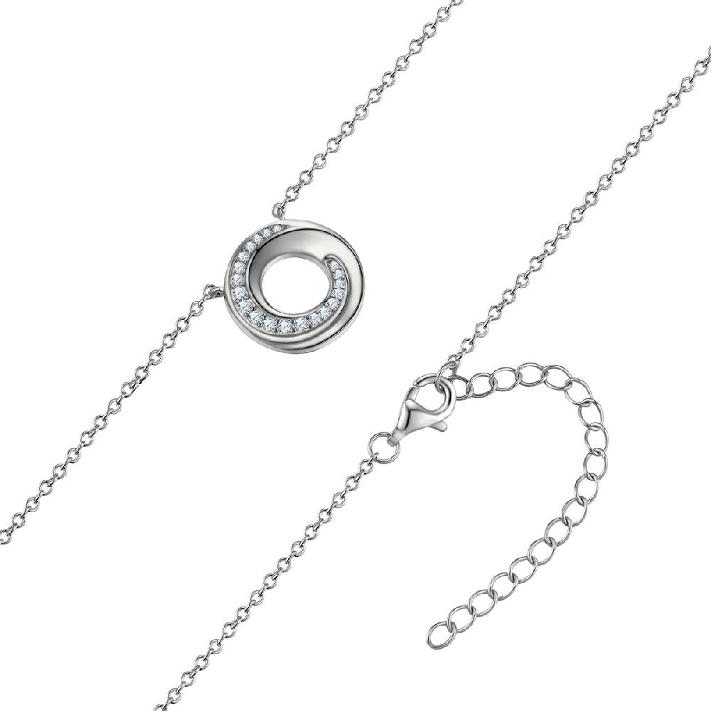 Rafaela Donata Kette Mit Anhänger Sterling Silber Zirkonia Weiß