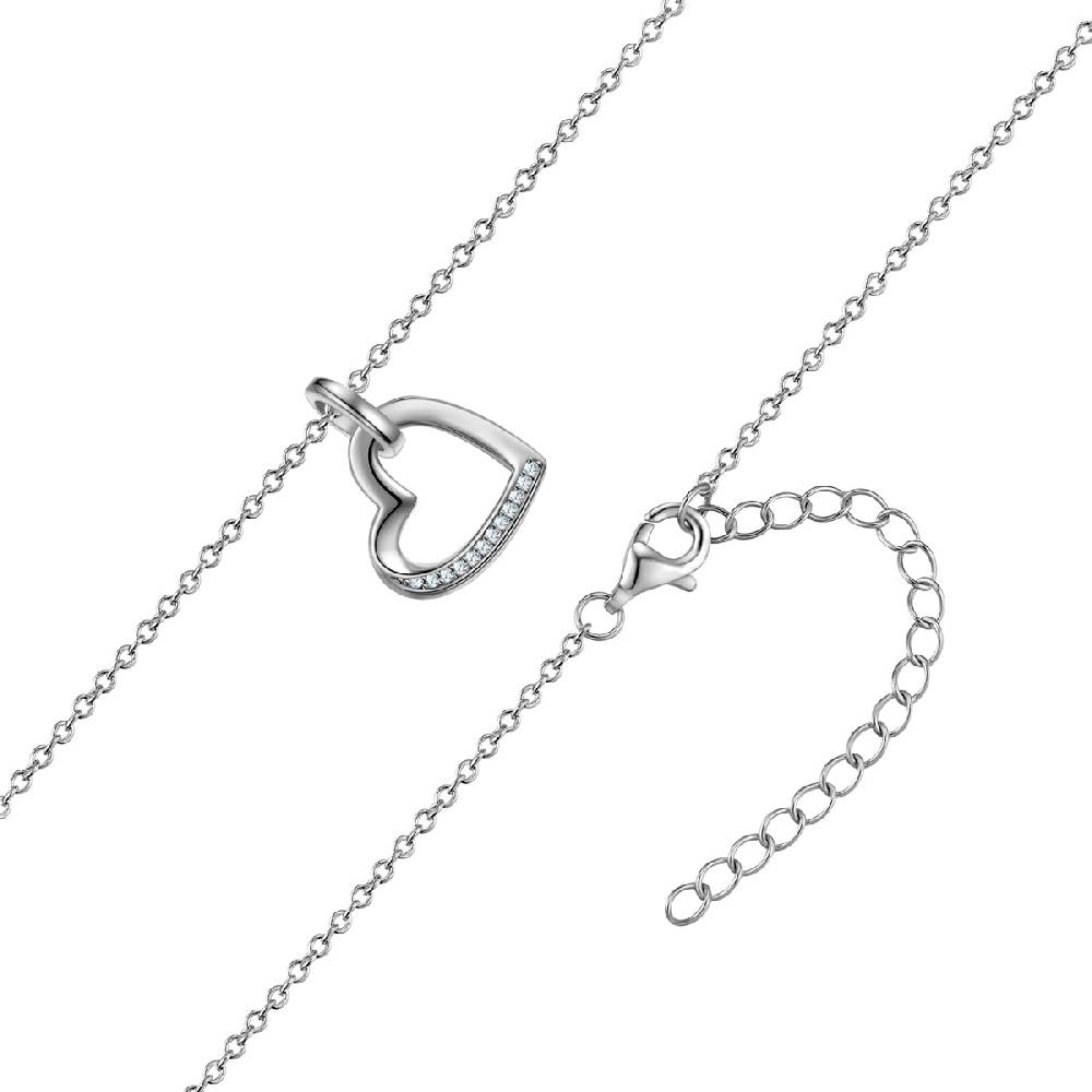 Rafaela Donata Kette Mit Anhänger Sterling Silber Zirkonia Weiß