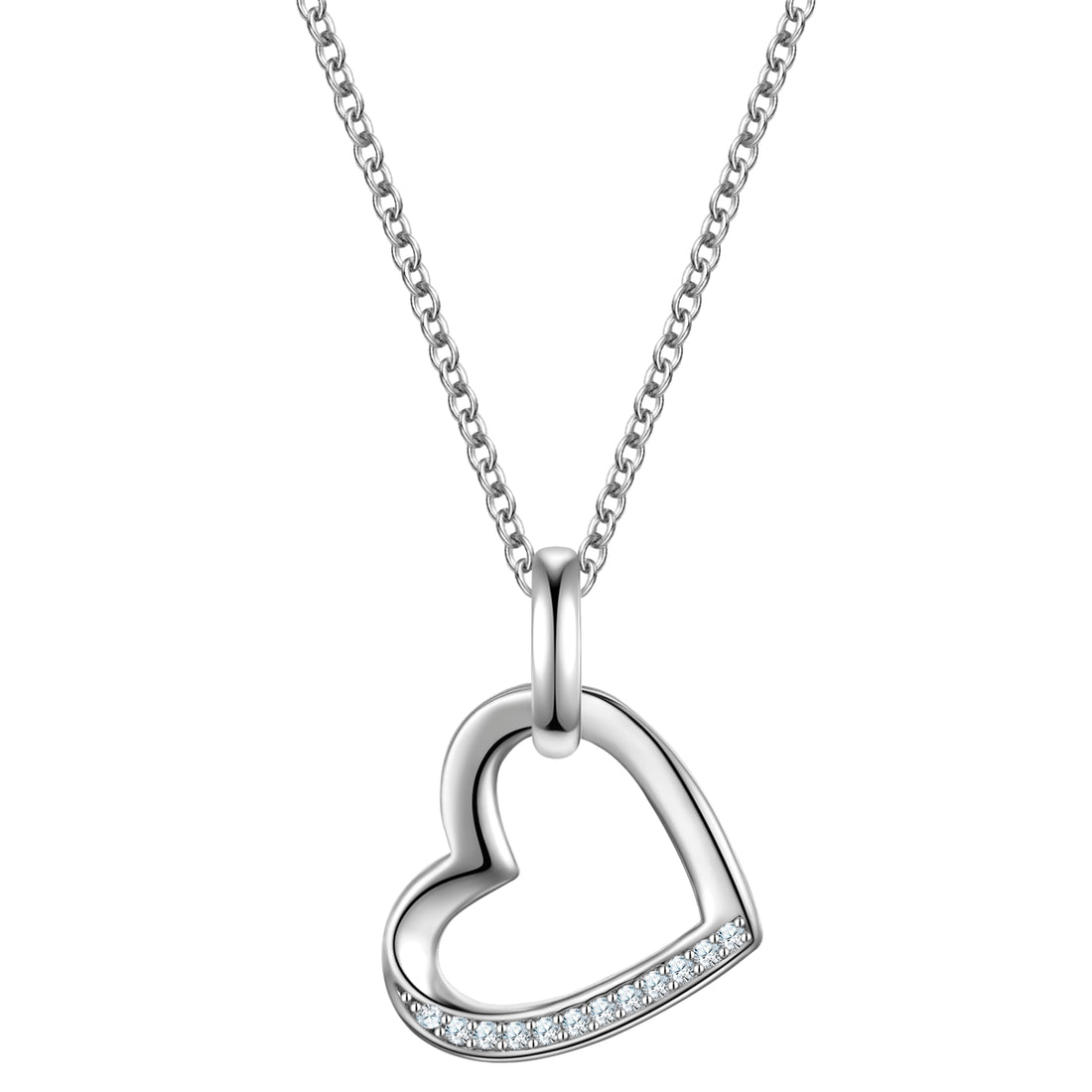 Rafaela Donata Kette mit Anhänger Sterling Silber Zirkonia weiß Rafaela Donata Kette mit Anhänger Sterling Silber Zirkonia weiß