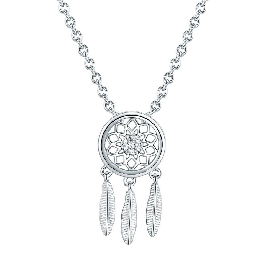 Rafaela Donata Kette mit Anhänger Sterling Silber Zirkonia weiß Rafaela Donata Kette mit Anhänger Sterling Silber Zirkonia weiß