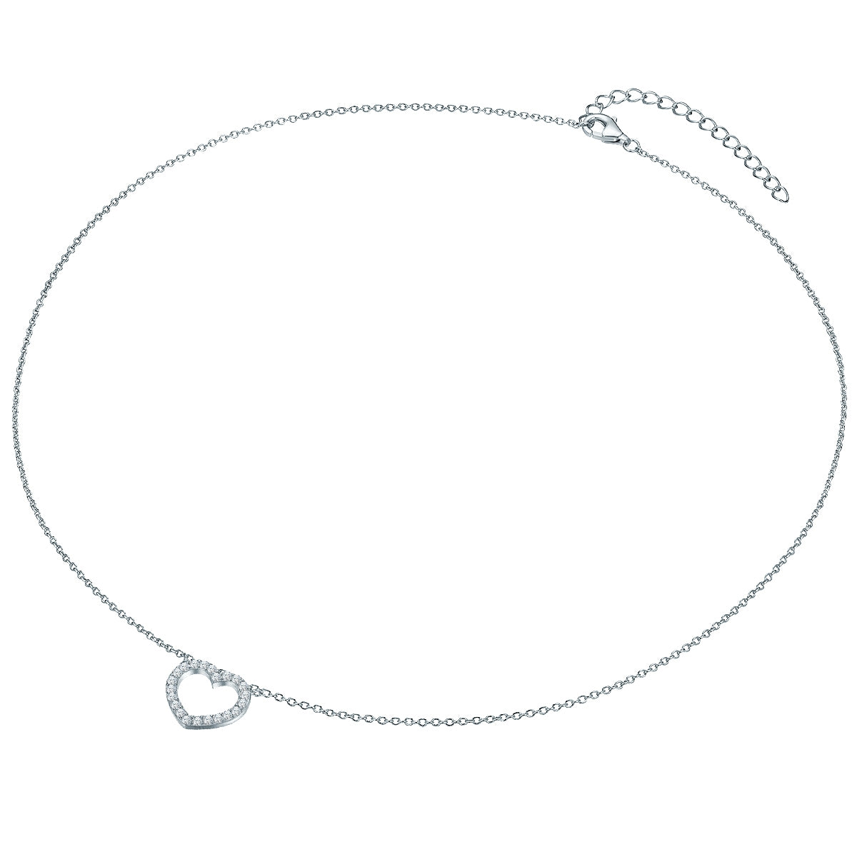 Rafaela Donata Kette Mit Anhänger Sterling Silber Zirkonia Weiß