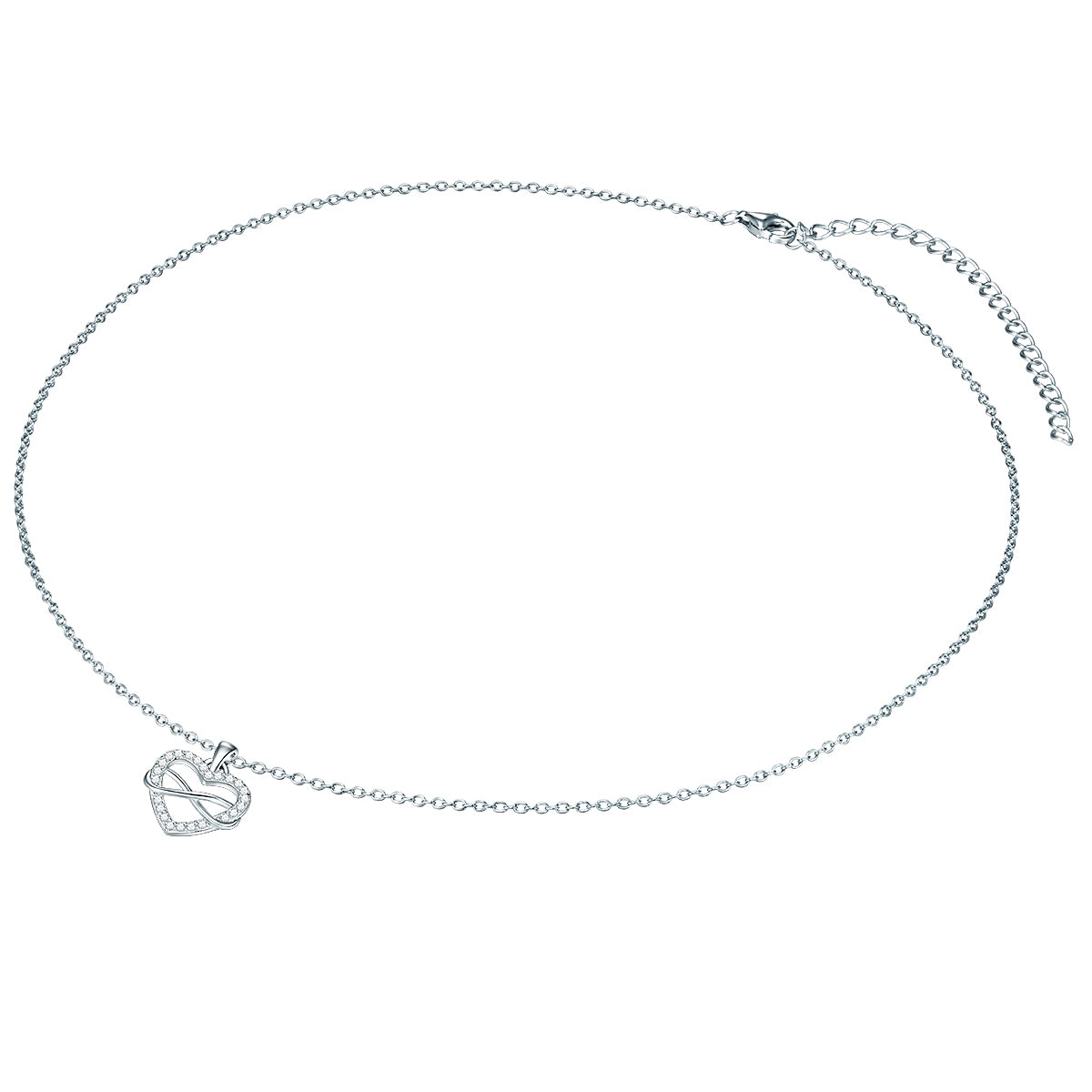 Rafaela Donata Kette Mit Anhänger Sterling Silber Zirkonia Weiß