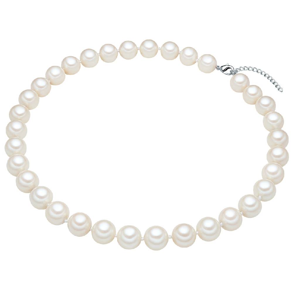 Rafaela Donata Kette Sterling Silber Muschelkernperle Weiß