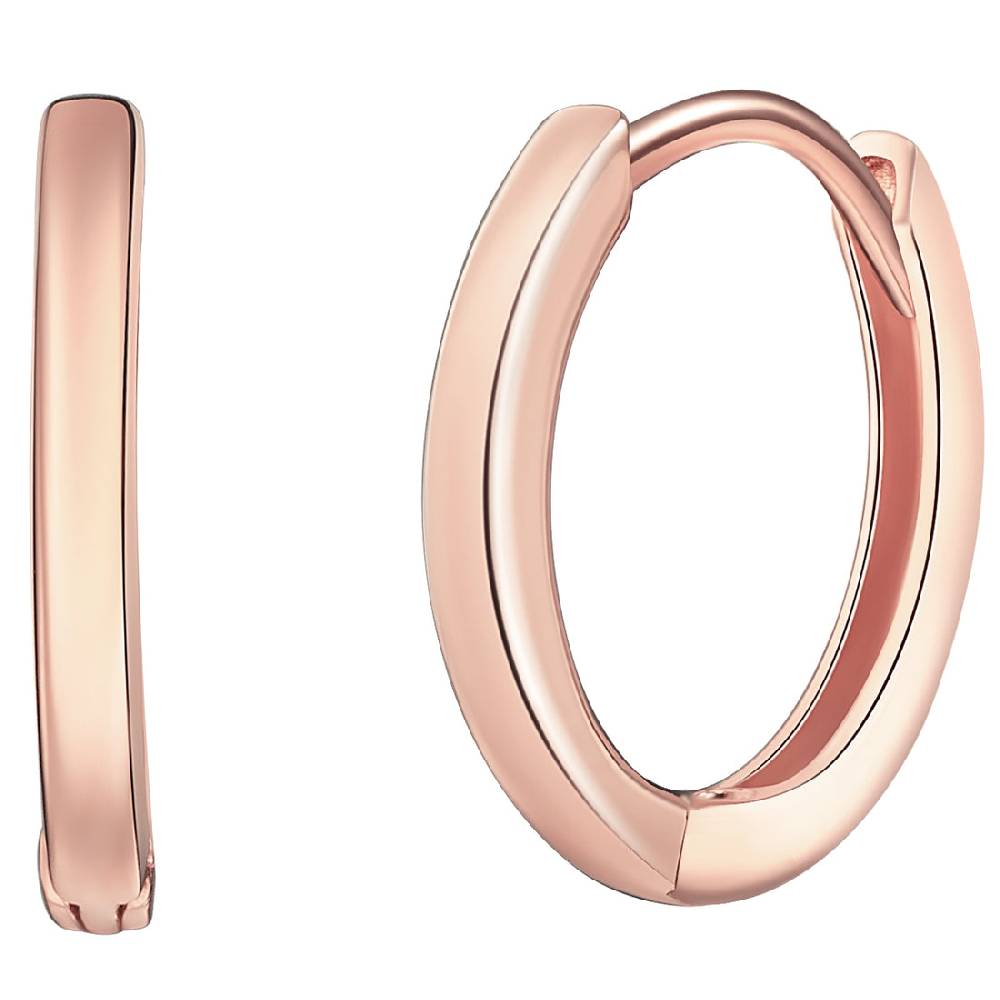 Rafaela Donata Klappcreolen Sterling Silber roségold