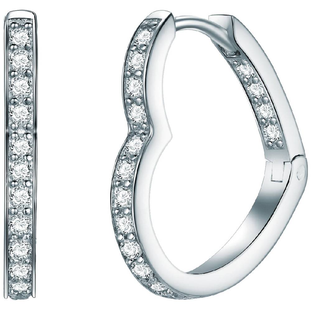 Rafaela Donata Klappcreolen Sterling Silber Zirkonia weiß Rafaela Donata Klappcreolen Sterling Silber Zirkonia weiß