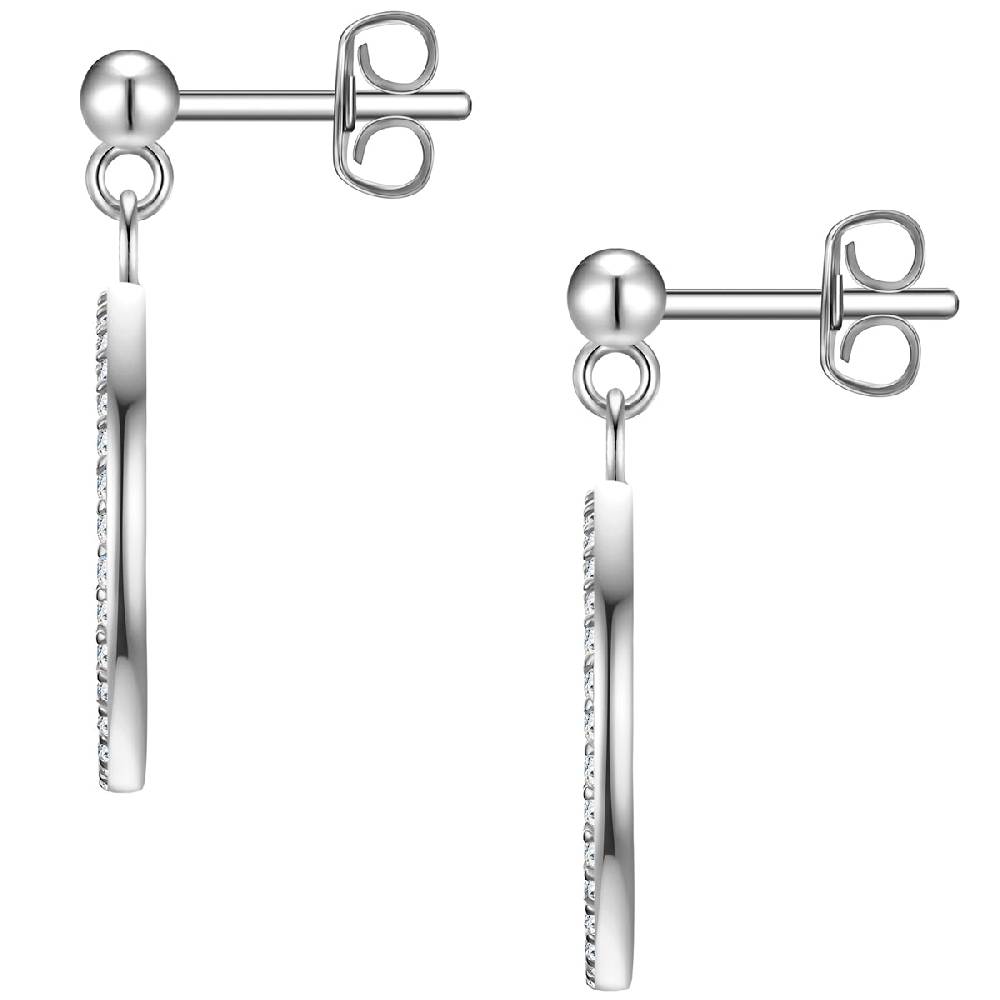 Rafaela Donata Ohrhänger Sterling Silber Zirkonia Weiß