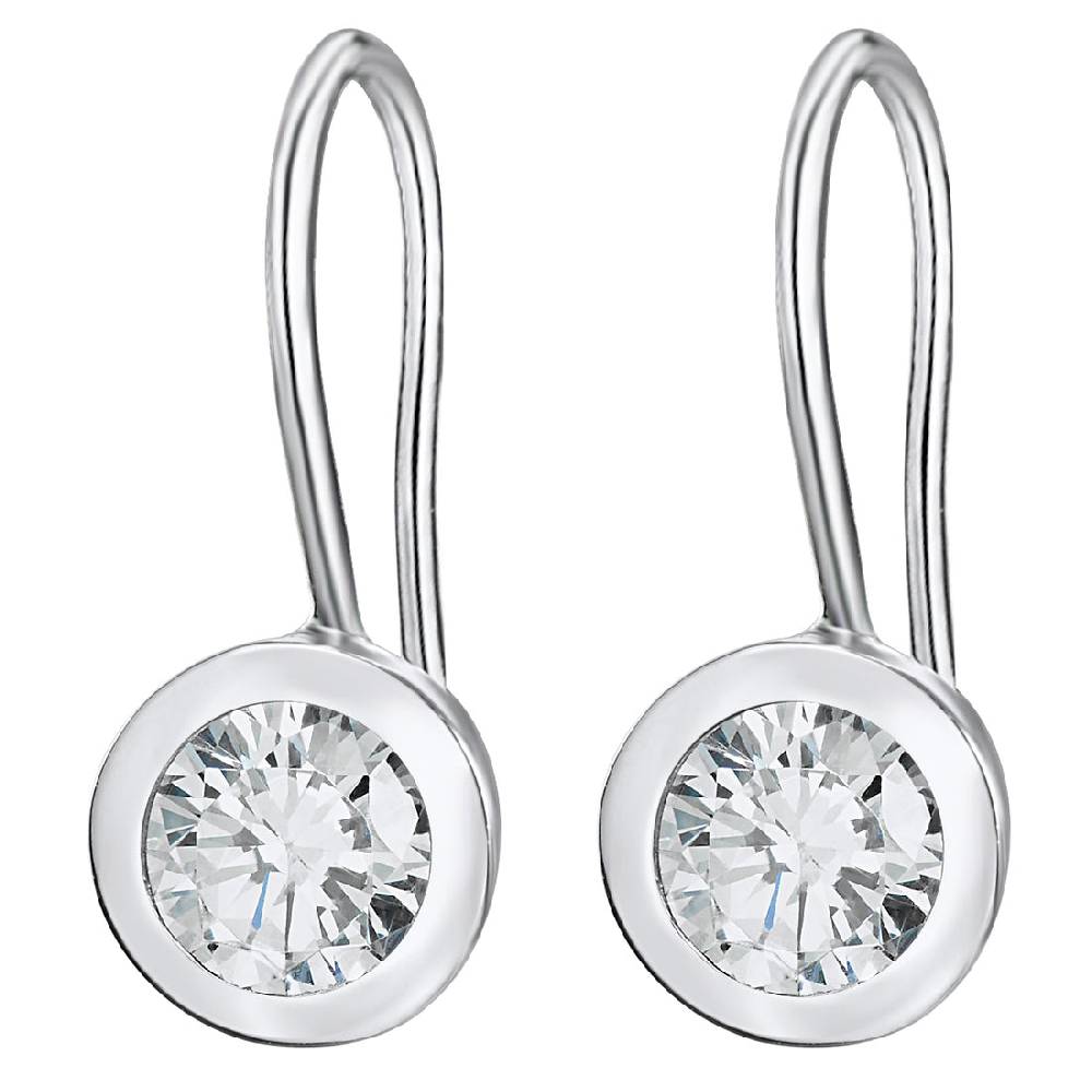 Rafaela Donata Ohrhänger Sterling Silber Zirkonia weiß