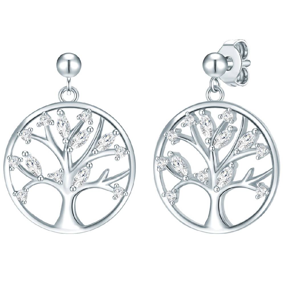 Rafaela Donata Ohrhänger Sterling Silber Zirkonia weiß