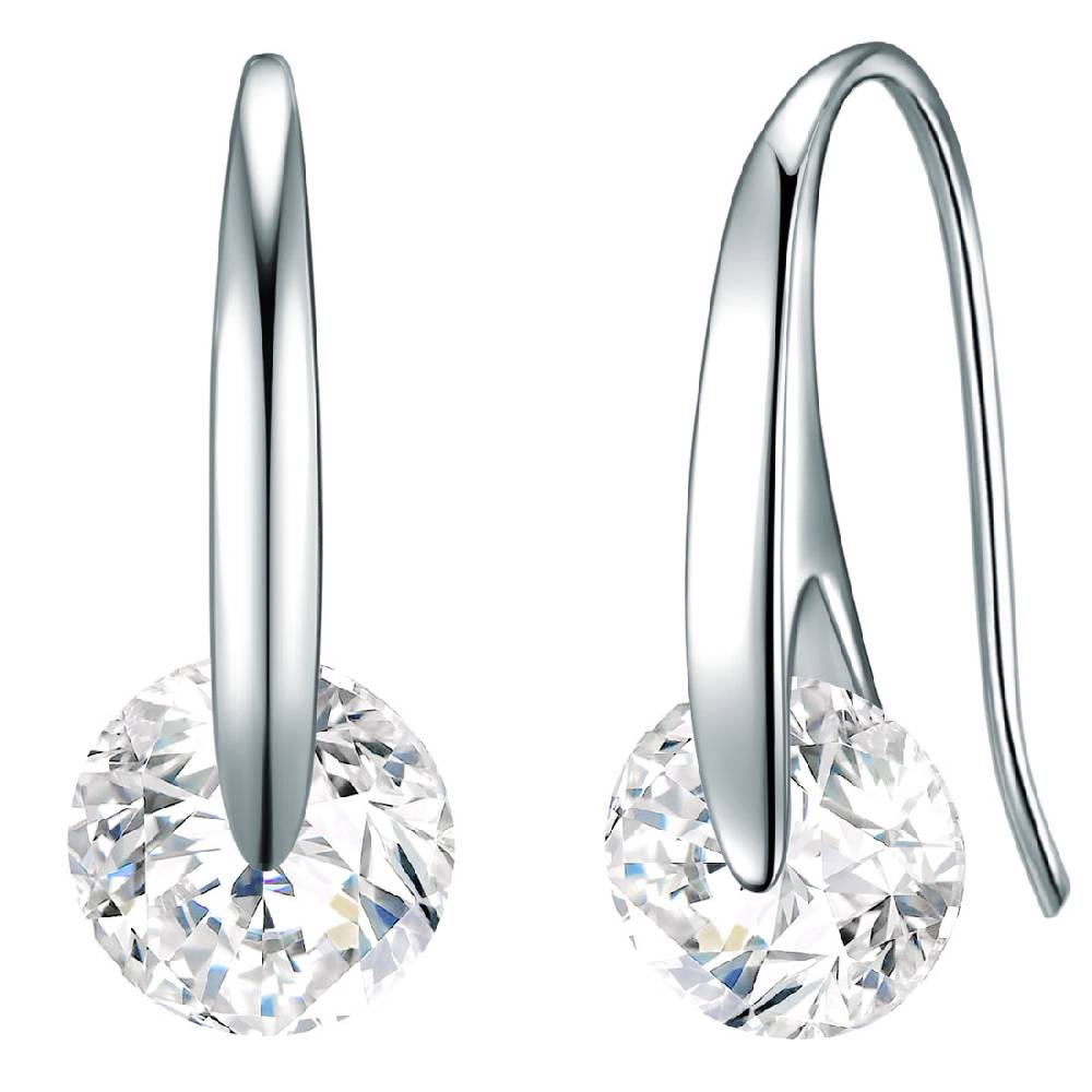 Rafaela Donata Ohrhänger Sterling Silber Zirkonia weiß