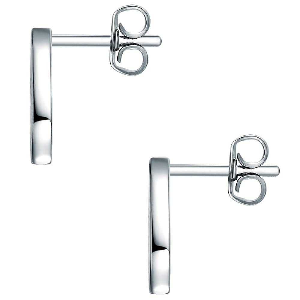 Rafaela Donata Ohrstecker Sterling Silber Verziert Mit Kristallen Von Swarovski® Weiß