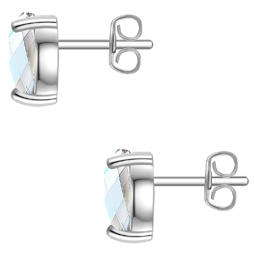 Rafaela Donata Ohrstecker Sterling Silber Zirkonia Weiß