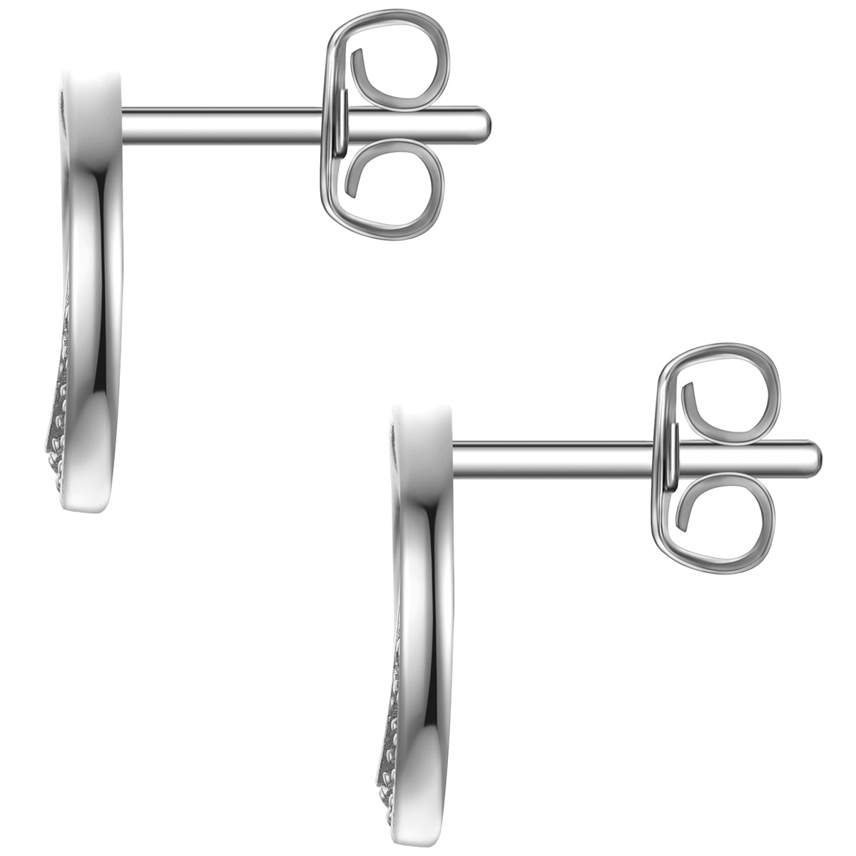 Rafaela Donata Ohrstecker Sterling Silber Zirkonia Weiß